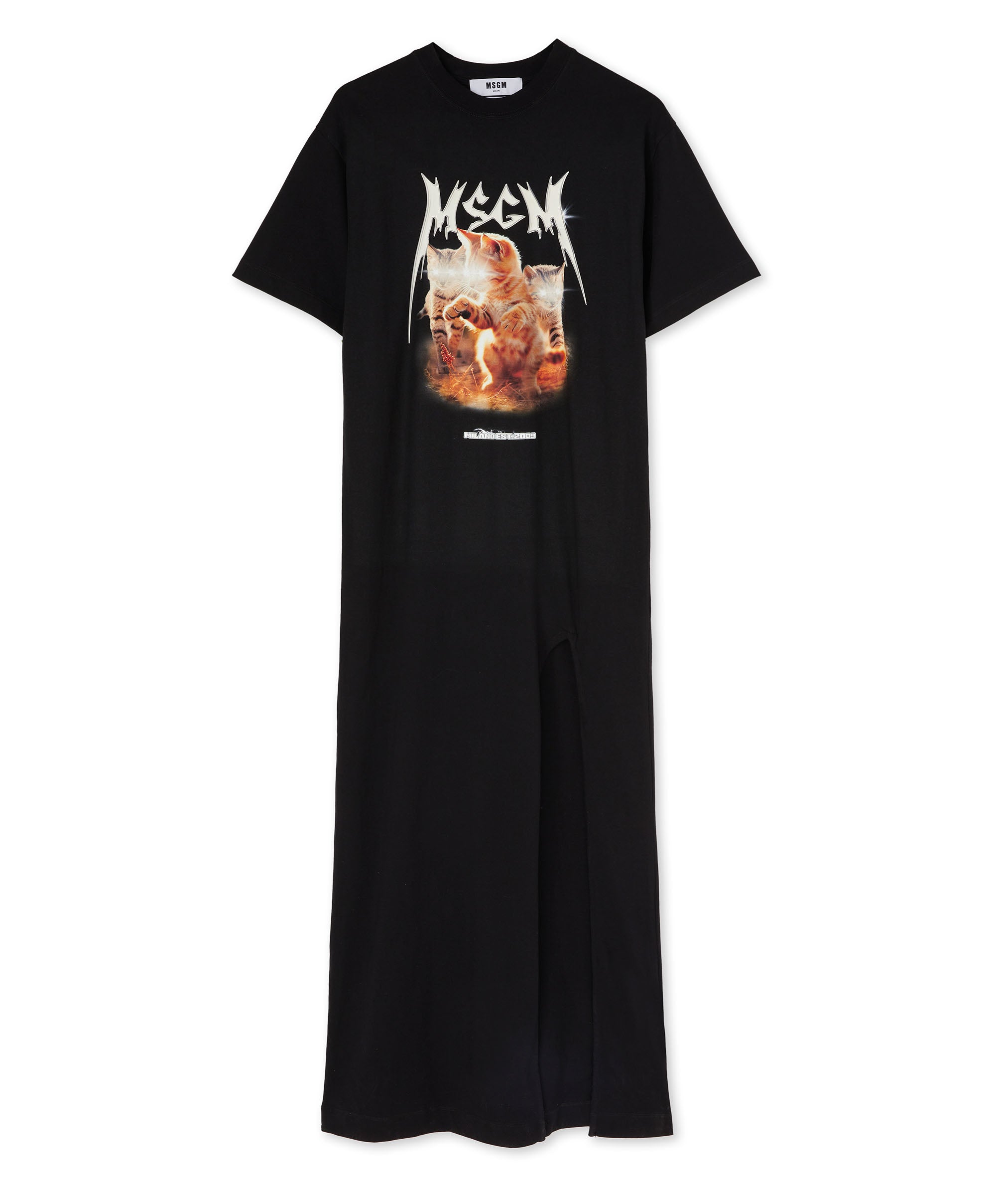 Long T-Shirt dress with 