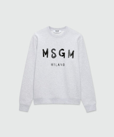 Long sleeved cotton sweatshirt