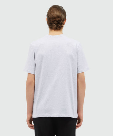 T-shirt in cotone con box logo