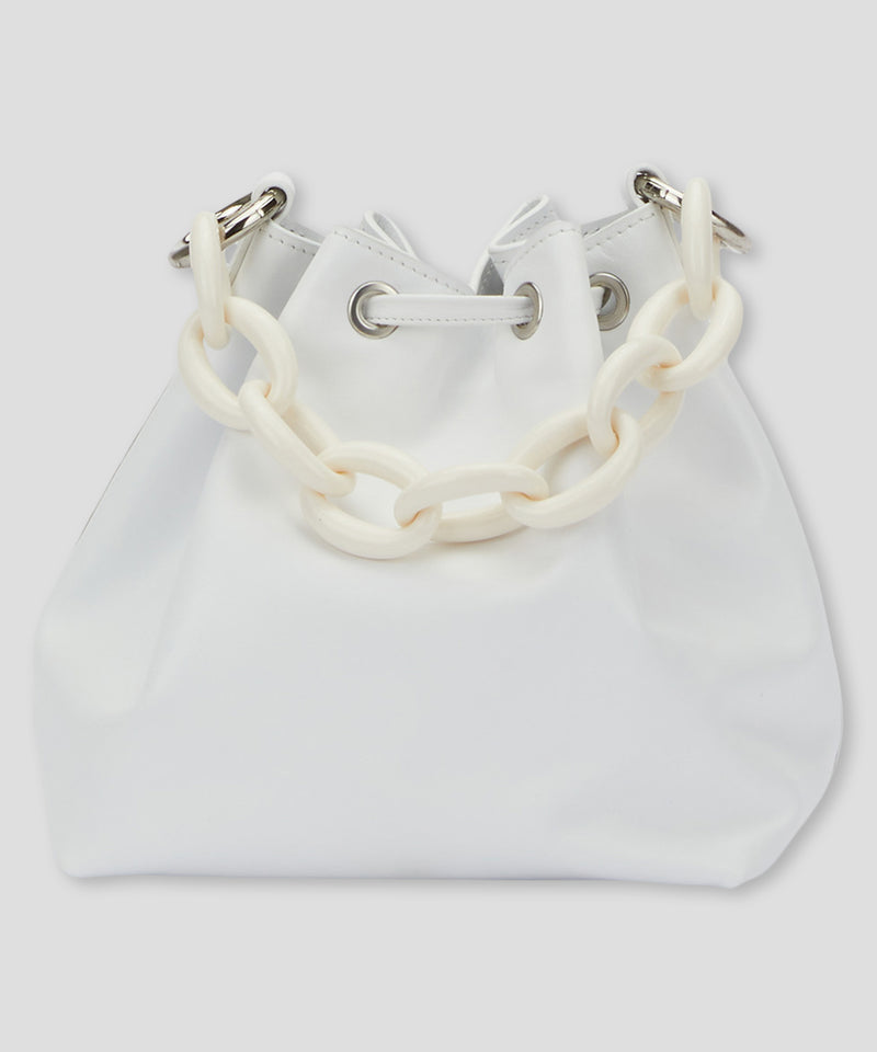 Borsa secchiello con tracolla BIANCO Donna 