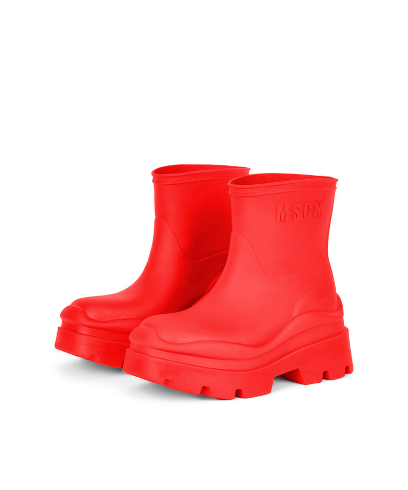 Supergomma boots RED Women 