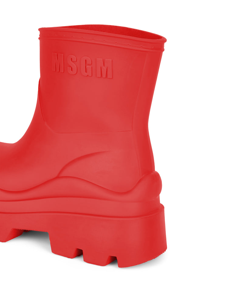 Supergomma boots RED Women 