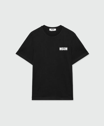 Black jersey T-shirt with Impact logo