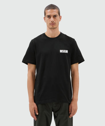 Black jersey T-shirt with Impact logo