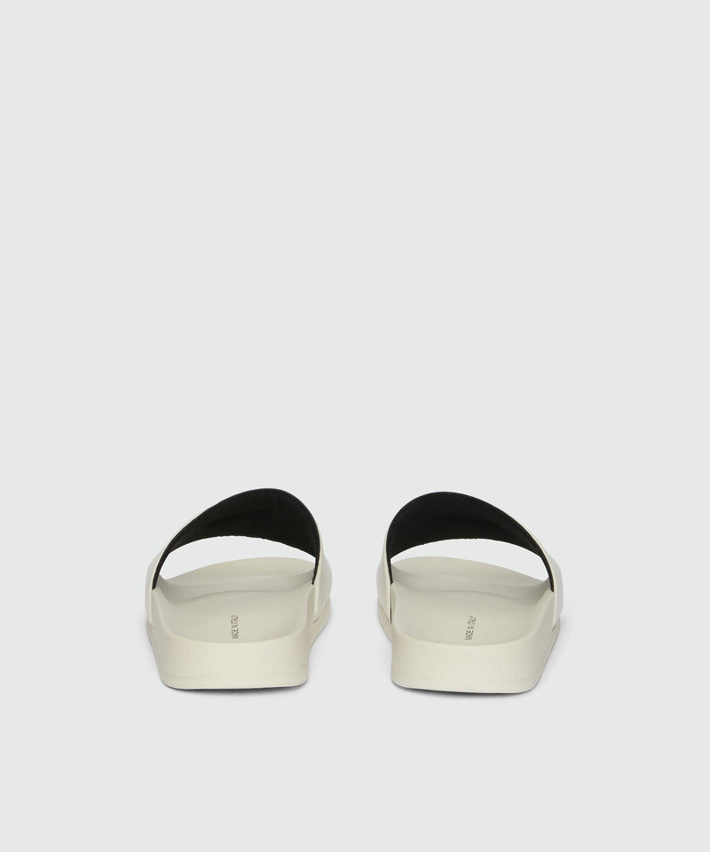 Pool slippers with MSGM micro logo OFF WHITE Men 