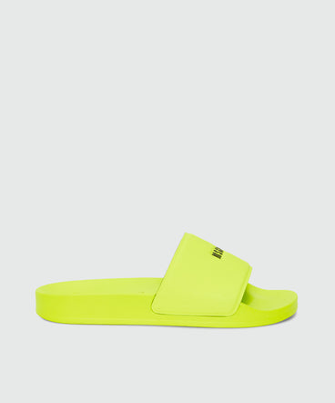 Pool slippers with MSGM micro logo