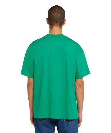 Cotton crew neck cotton t-shirt with MSGM logo