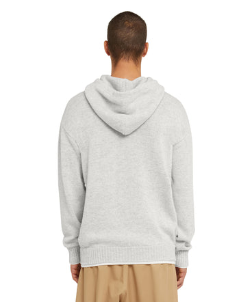 Heritage Embroidery Merino MSGM crewneck sweater