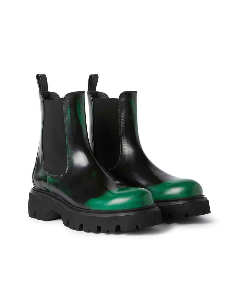 MSGM Chelsea boots NERO Uomo 