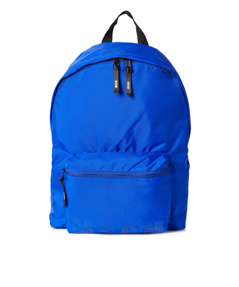 "Signature Iconic Nylon" backpack BLUE Men 