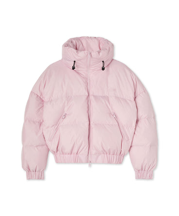 "Ripstop Nylon" Cropped down jacket