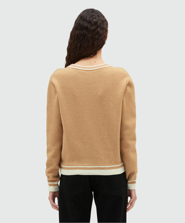 "MSGM Signature Cashemre blend" sweater