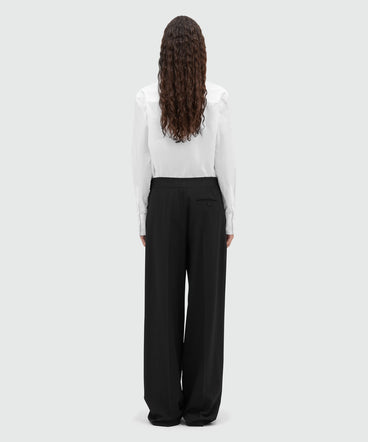 Pantalone in lana vergine "Wool Suiting"