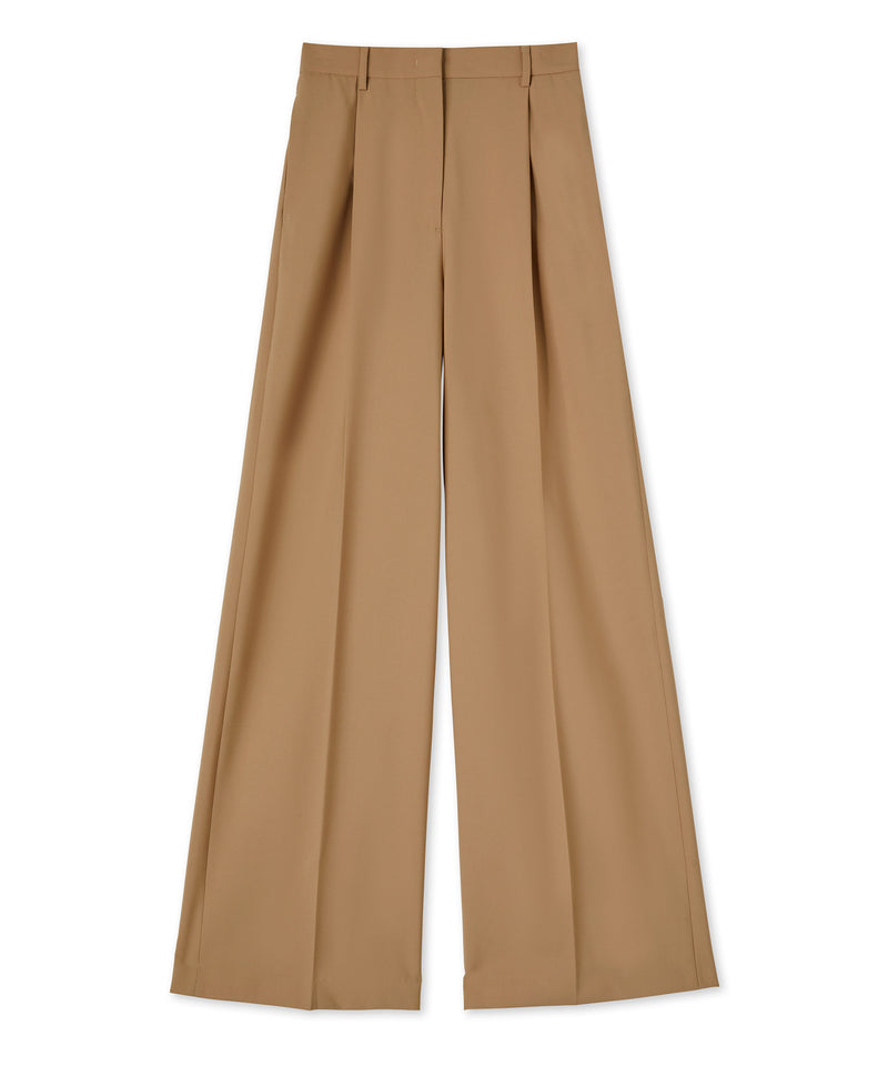 Wool trousers in "Wool Suiting" BEIGE Women 