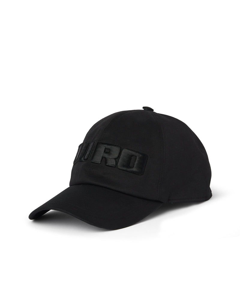 Baseball cap with embroidered  "duro" BLACK Men 