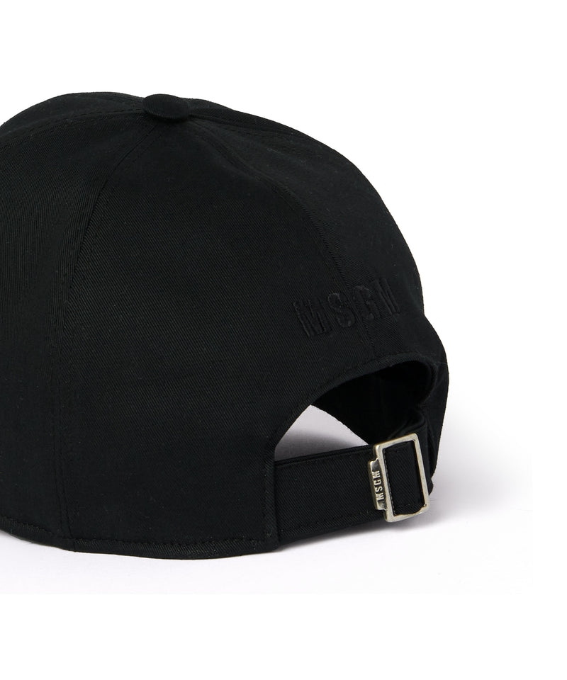 Baseball cap with embroidered  "duro" BLACK Men 