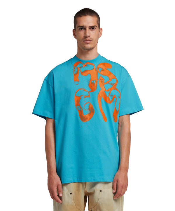 T-Shirt con grafica "Spray logo"