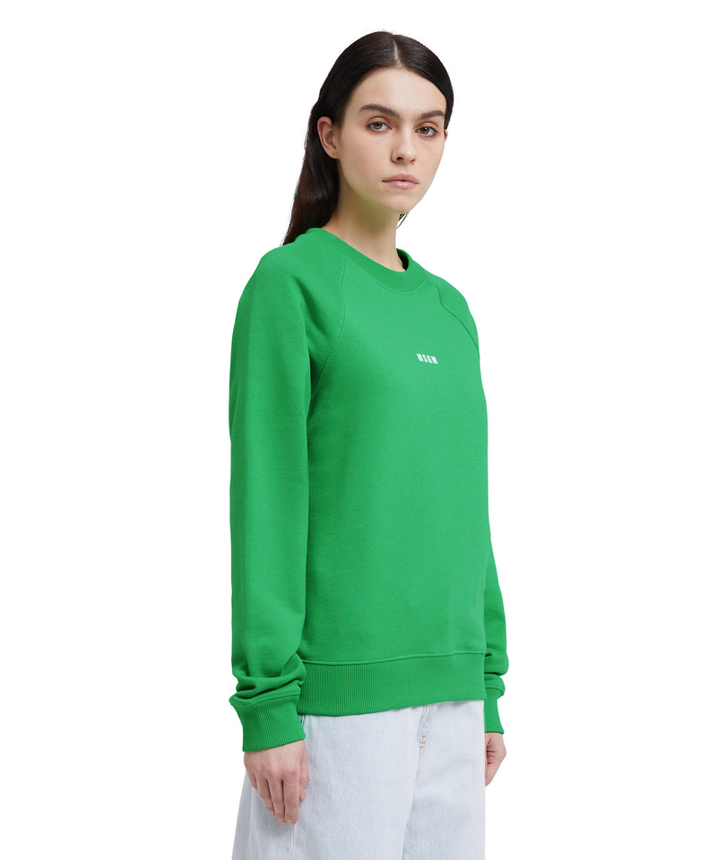Mini logo sweatshirt GREEN Women 