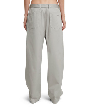 Women's Stretch Cotton Gabardine Cargo Pants - Women's Pants