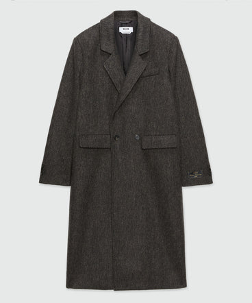 MSGM Tailoring long wool coat