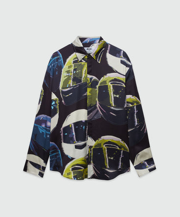 Viscose printed shirt