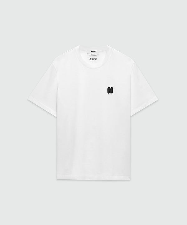 Jersey cotton T-shirt with "TheMwave"  patch