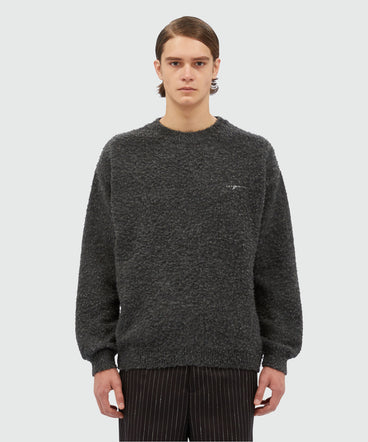 Gray wool sweater