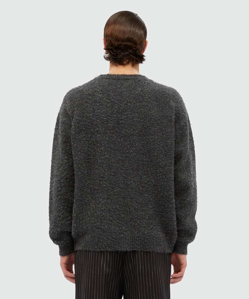 Gray wool sweater DARK GREY Men 