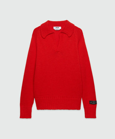 Blended wool MSGM Knitwear sweater