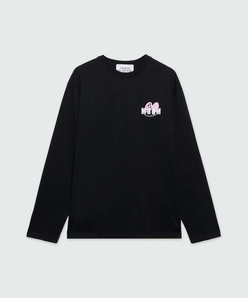 MSGM x Section80Bar - Long Sleeve T-Shirt 99 Unisex 