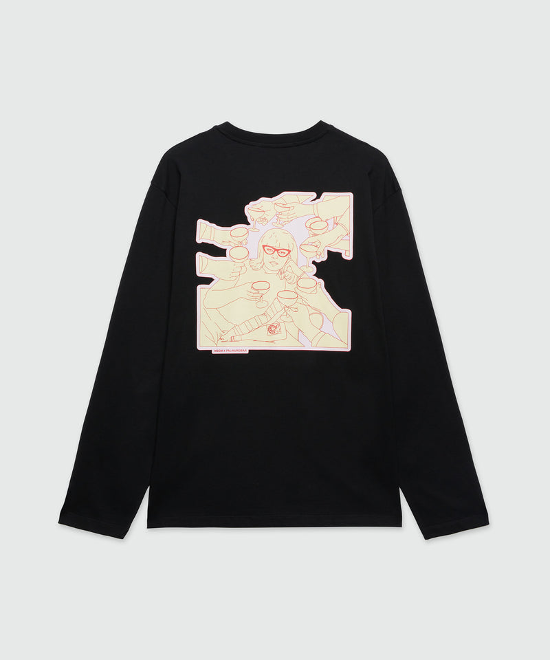 MSGM x Palinurobar - Long Sleeve T-Shirt 99 Unisex 