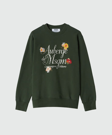 AUBERGE DE MSGM - JACQUARD SWEATSHIRT