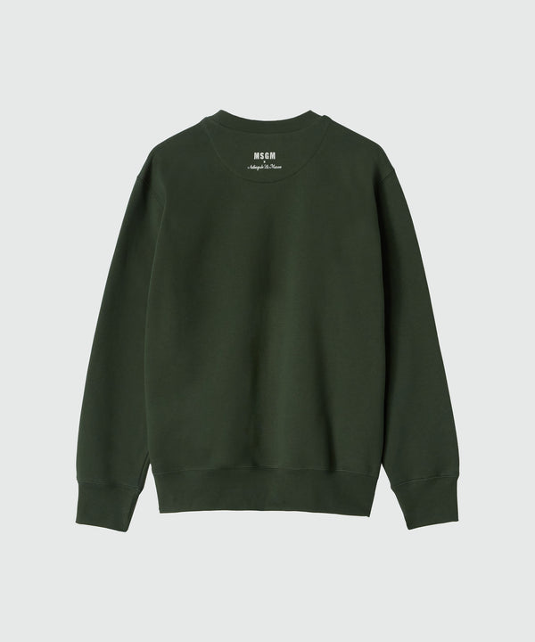 AUBERGE DE MSGM - JACQUARD SWEATSHIRT