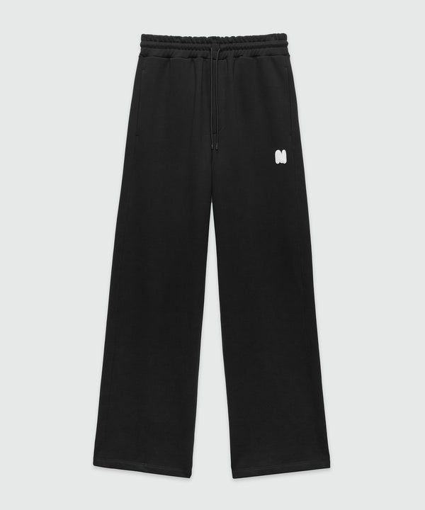 Jersey jogging pants with "TheMwave" patch