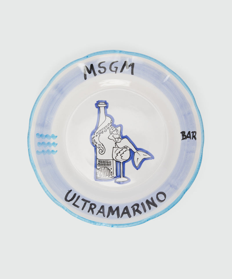 MSGM x Ultramarino - Ceramic plate 1 Neutral 