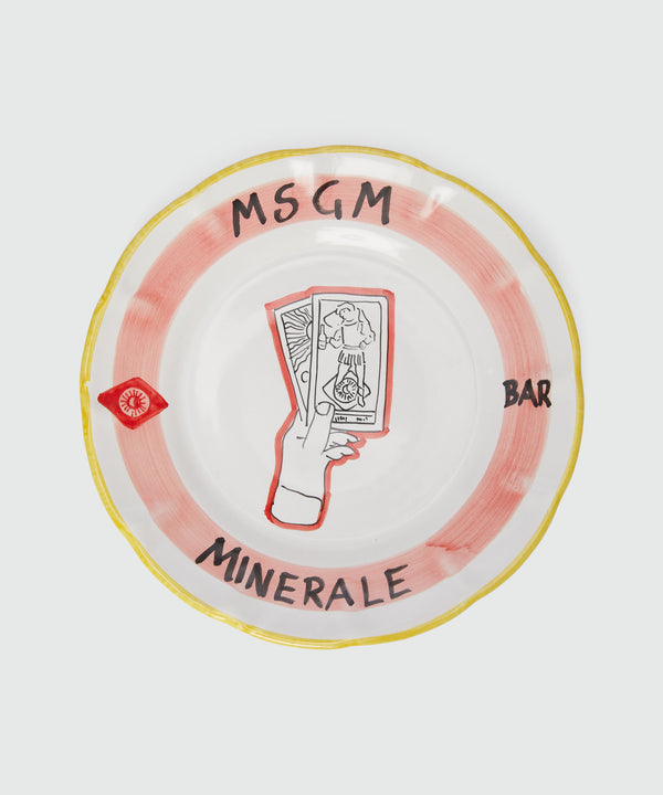 MSGM x Minerale - Piatto in ceramica