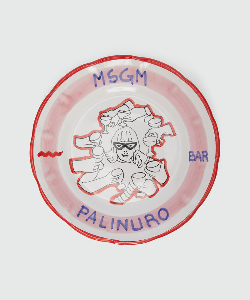 MSGM x Palinurobar - Ceramic plate 1 Neutral 