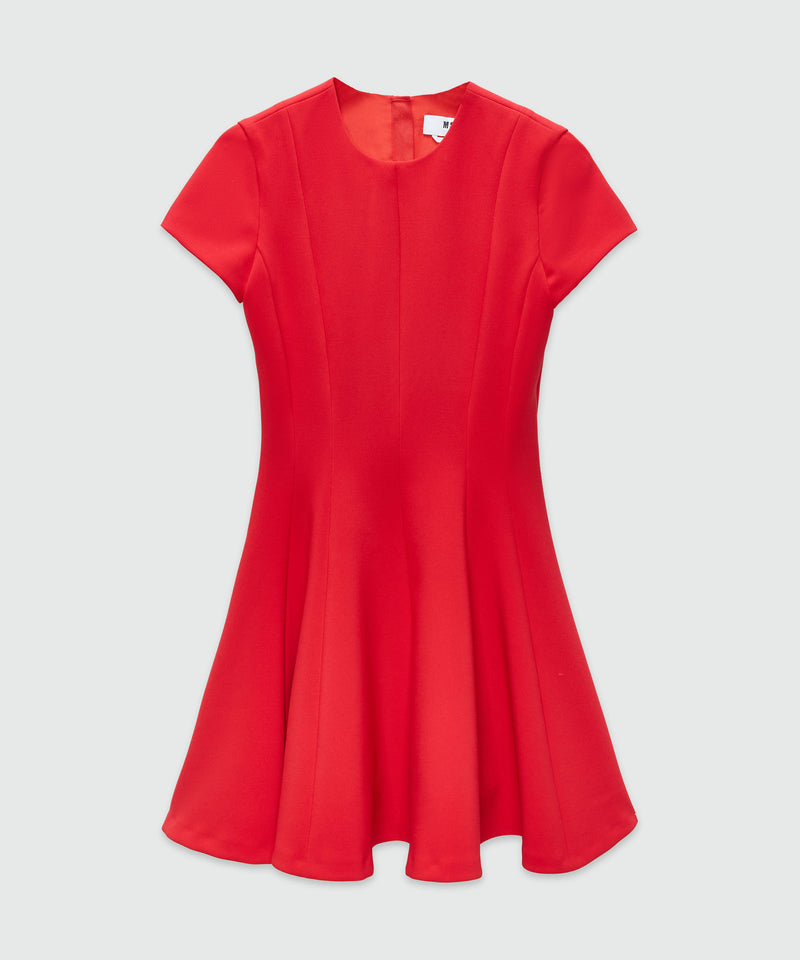 Short structured dress RED Women 