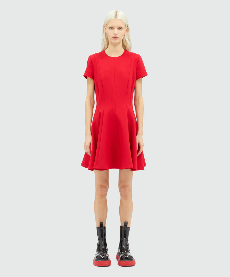 Short structured dress RED Women 