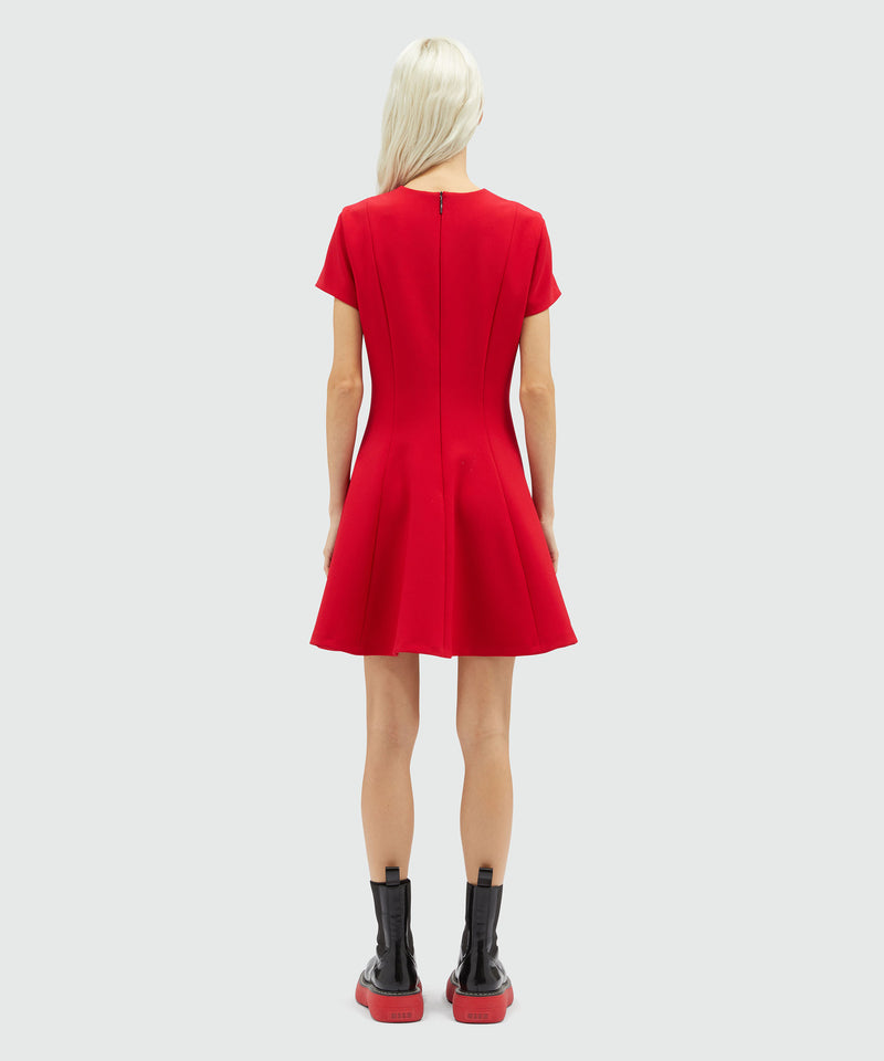 Short structured dress RED Women 