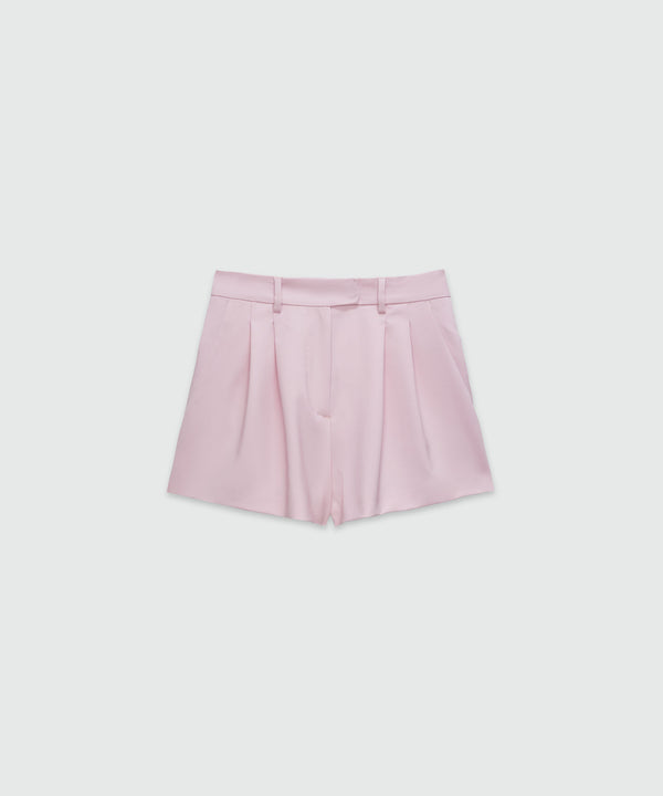 Virgin wool shorts