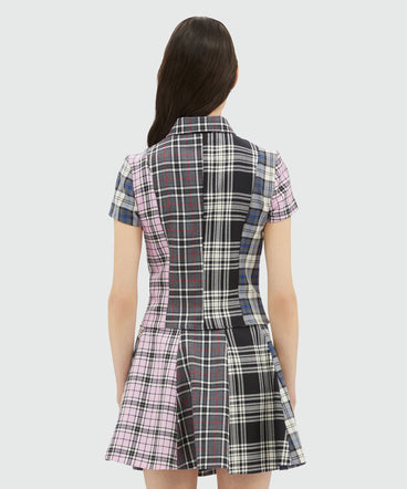 Wool tartan shirt