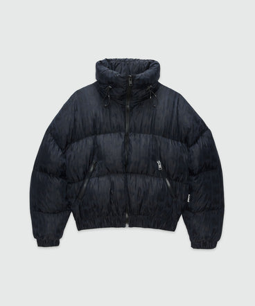 Nylon "TheMwave" down jacket