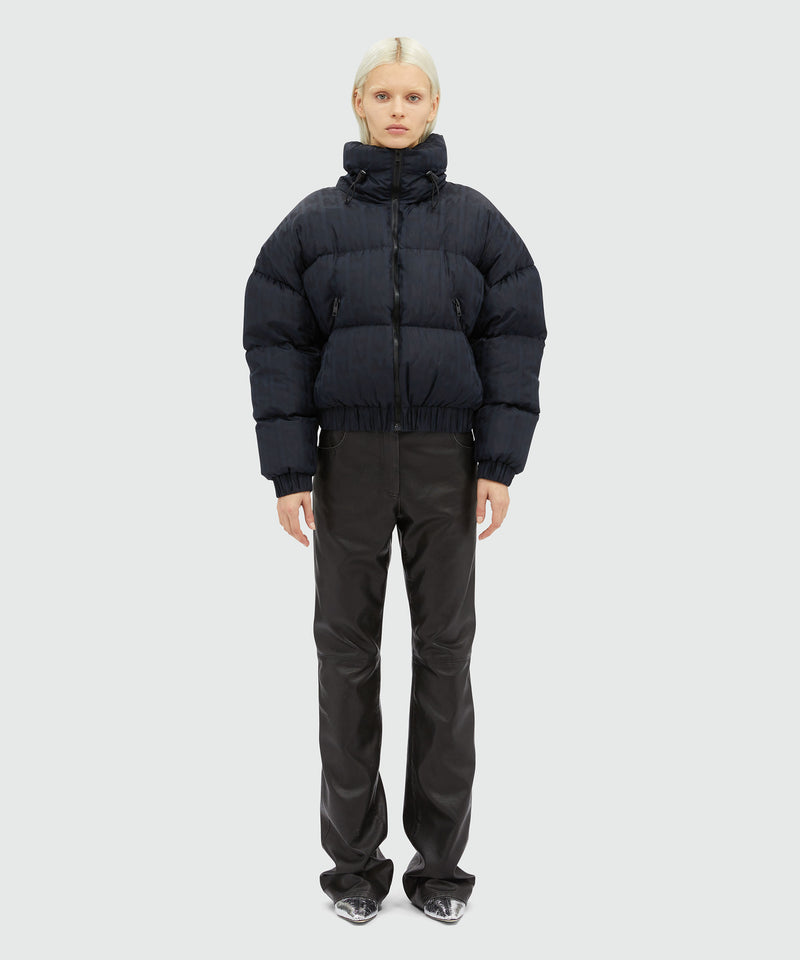 Nylon "TheMwave" down jacket BLACK Women 