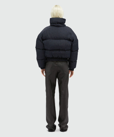 Nylon "TheMwave" down jacket