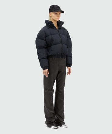 Nylon "TheMwave" down jacket