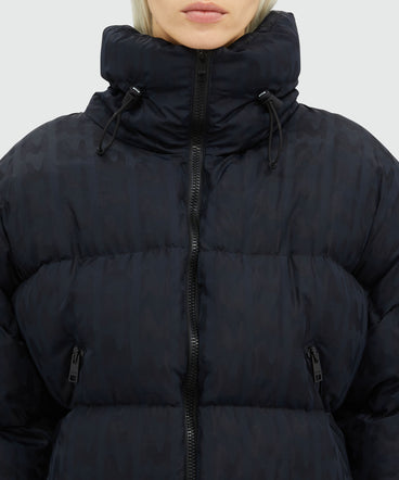 Nylon "TheMwave" down jacket