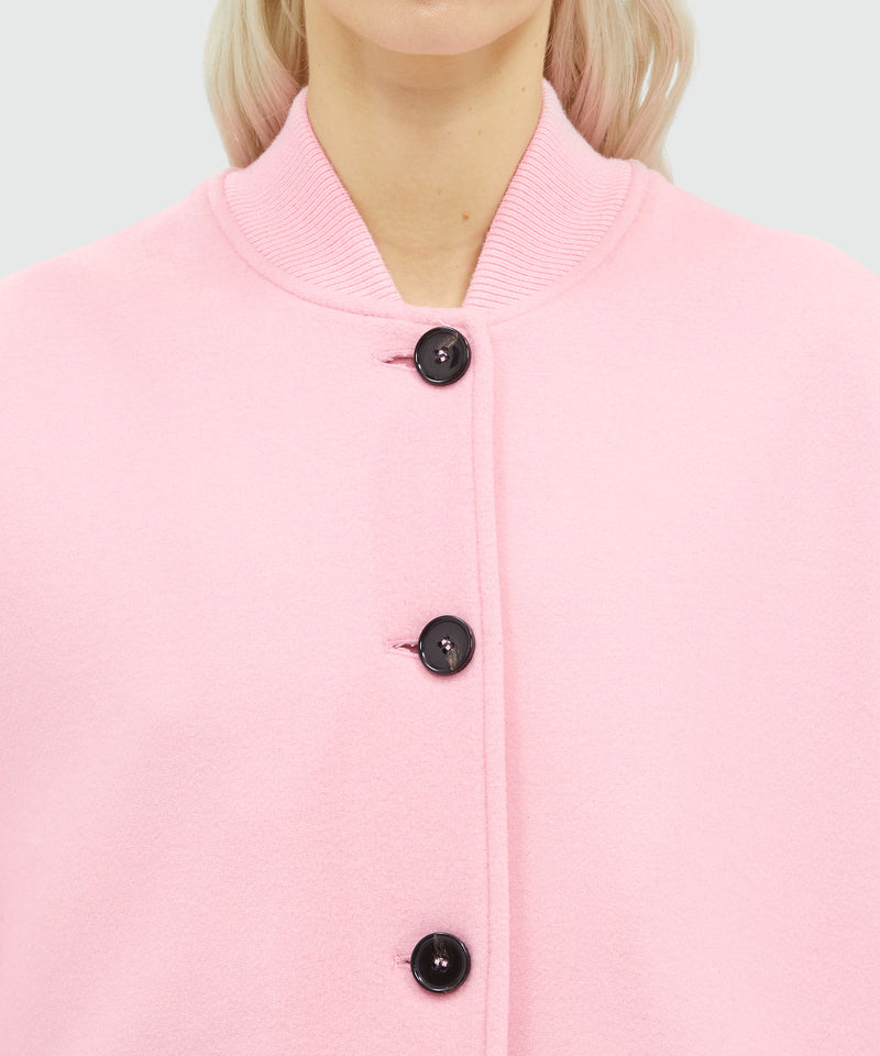 Wool jacket with "Tough Strawberries" inlay LIGHT PINK Women 