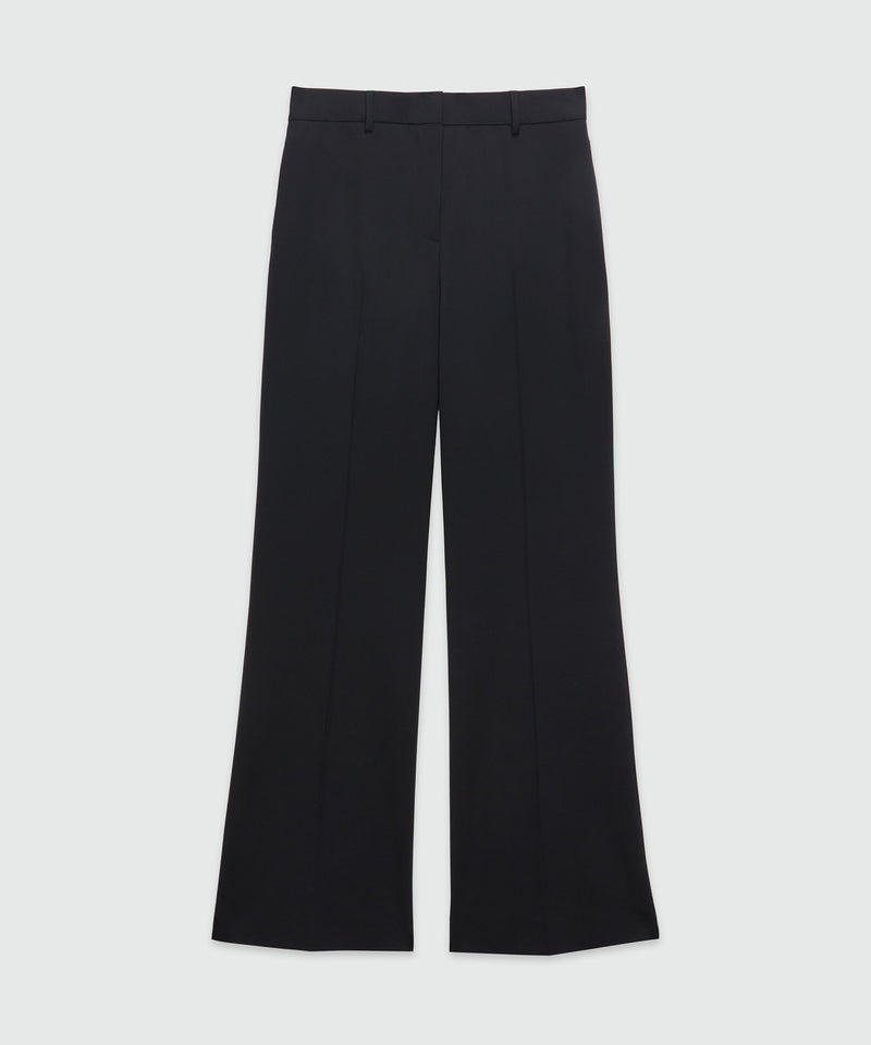 Pantalone palazzo sartoriale NERO Donna 