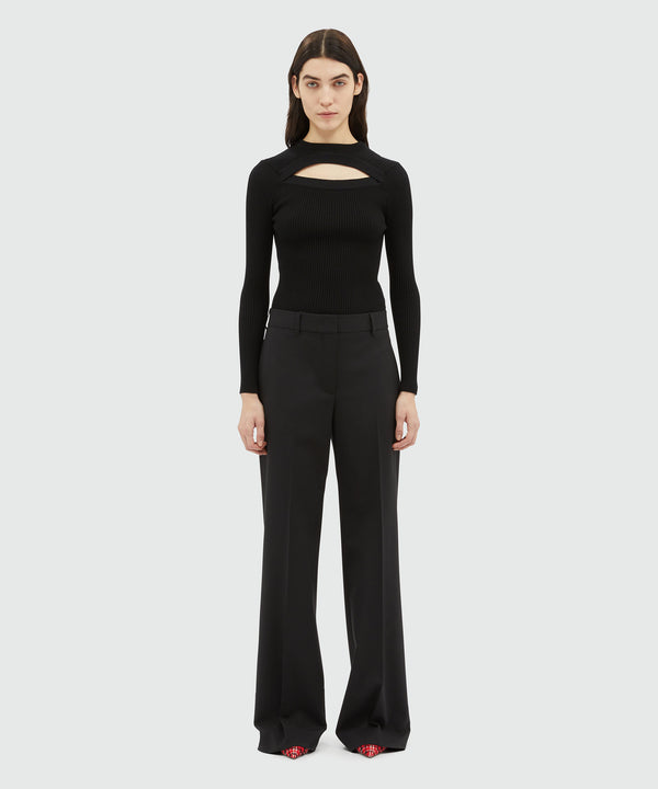 Tailored palazzo pants